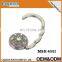 2016 custom design tourist souvenirs metal round crystal cheap handbag holder