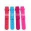 fancy 23mm silicone rubber watch strap