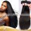 Attractive brazilian straight human hair 16 18 20 inch hair