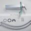 Bathroom 3 Color Changing LED Basin faucet Water Powered Single Handle Mixer Tap