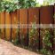 Outdoor Corten Steel Fence/Garden Screen/ Retaining Wall