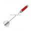Kitchen Utensil Stainless Steel Egg Whisk Semi Automatic Egg Beater