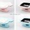 New Diamond Style Dogs Cats Water Bowl Pet Feeder Water Disposer Wood Rack Neck Protection Amazon Hot Sell