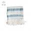 100% acrylic  knit throw blanket