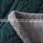 Sherpa Comforter and Throw Combo Set, Ultra Softy Fluffy Warm Checker Plaid Pattern Cold Winter Bedding set