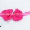 Baby Chiffon Bow Headband Toddler Elastic Hairbands Nylon Headband