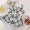 2020 summer new girl Korean style suit full version printed suspender top and western style short skirt two-piece suit