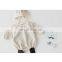ins Korea 2020 Autumn Boys Baby Children's Wear Striped Rompers Rompers Cotton Outing Clothes Small Ear Hats