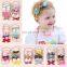 10PCS/Set Baby Girl hairband headband Kids flower sequin bowknot nylon headwear