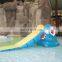 Water Park Equipment Fiberglass , Animal Shape Water Slide for Kids