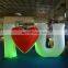 Inflatable Decoration Inflatable Alphabet Letter Shape Blow Up Lighted LOVE Balloon for Wedding