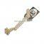 Rope strung through stick toy interactive dog play toy grinding stick dog chew toy with rope