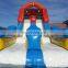 Weird Double Lane Water Slide Inflatable Dry Slide for sale