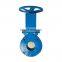 Wafer Type Ductile Iron Disc Manual Ductile Iron Knife Gate Valve With Low Price