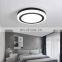 Creative Round Atmosphere LED Ceiling Light Modern Simple Living Room Lamps for Bedroom Study room