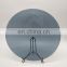 48" inch round tempered glass table top pencil edge 3/4 thickness for factory price