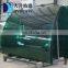 blue curve reflective tempered fire pit glass for oven door