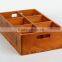 Antique Painted Wooden Compartment Crate,Vintage Wood Crates