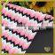 Pink crystal transfer resin iron on rhinestone sheet FHRM-004