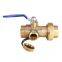 3/4" Lead Free 600WOG Brass Tankless Water Heater Valve