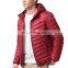 RDS Certified Shiny Light Weight Men's Nylon Goose Duck Down Filled Puffer  Ultralight Jacket with Hood
