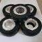 Production and supply of rubber coated roller iron core coated rubber roller can be customized