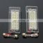 2Pcs License Plate Light For BMW X5 E53 X3 E83 2003-2010 18 LED Bulbs Car Number Plate Lamp Car Styling Light Source