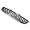 Car Front Bumper Lower Center Grille Panel Chrome Trim For VW GOLF 6 MK6 VI 2009-2013