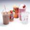 All sizes of disposable PET cold beverage cup,plastic Takeaway cold coffee cup, clear PET juice cup,plastic smoothie cup