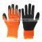 Sunnyhope crinkle latex coated aramid fiber cut resistant Flame Retardant safety gloves