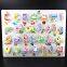Wholesale Hand-held Arabic Letters Cartoon Eco-Friendly 3D Wooden Jigsaw Puzzle Kids Arabic Languages Educational Toys