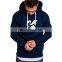 Wholesale custom printed men's hoodie spring and autumn pullover drawstring hooded long sleeve casual sports jogging suit