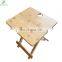 foldable bamboo table travel picnic tray cut out holds 4 stemmed wine glasses folds flat for easy transport with a  carry bag