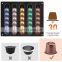 Wall Mounted Acrylic Nespresso Coffee Capsule Holder with Magnets Espresso Coffee Pod Rack Capsule Holder