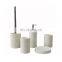 home decoration accessories Marble look complete hotel plastic bathroom sets