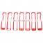 Lantsun Black/red/silver medium mesh bright frame for jeep
