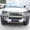 For Land Rover Defender 110 130 2020 Car styling ABS Black Car Front bumper side trim Stickers For Defender Car Accessories