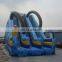 Colorful new design rainbow inflatable double lane slip slide commercial inflatable water slide for sale