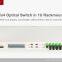 0.25mm 0.9mm Fiber Optic 2x2 Passive Mechanical Optical Switch with SC FC LC ST Connector
