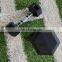 TEZEWA Gym Hex Dumbbell Pair Set Commercial Household Hexagonal Fixed Design
