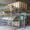 Double side door frame installation machine
