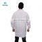 Laboratory Non Woven Breathable Chemistry Protective Long Sleeve Disposable Lab Coat