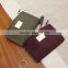 saffiano leather card holder clip place card sleeve with key chain