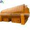 Horizontal air flow continuous biochar wood charcoal kiln