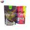 Custom printed 50g 250g 500g 1kg stand up pouch packaging wholesale coffee bag with valve and zipper