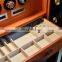 High quality luxury wooden 8 slots rotating motor jewellery automatic watch winder safe