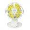 360 Degree Rotation USB Rechargeable Clip Table Fan