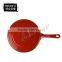 Lightening Red Hot sale Cast Iron Enameled plate /skillet/frypan manufacturer china