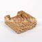 HAndwoven Ecofriendly Straw Water hyacinth napkin holder High Quality decor made Cheap Wholesale in Vietnam