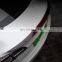 For Tesla Model Y Car Carbon ABS Spoiler Original Style Rear Trunk Tail Wing Sticker Accessories Protective